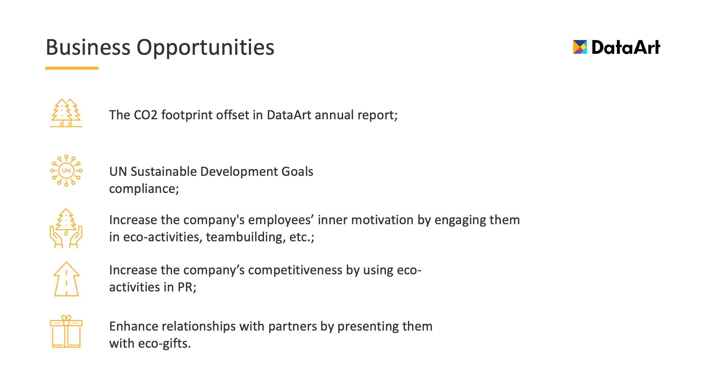 Screenshot Business Opportunity