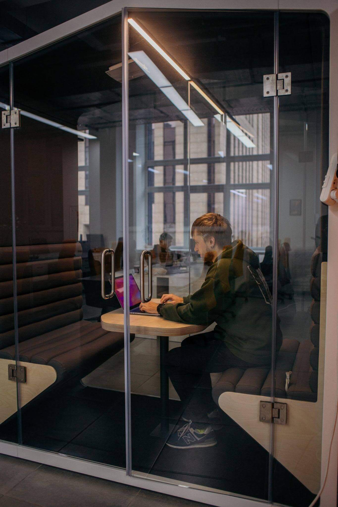 Photo from DataArt Library. Working atmoshpere