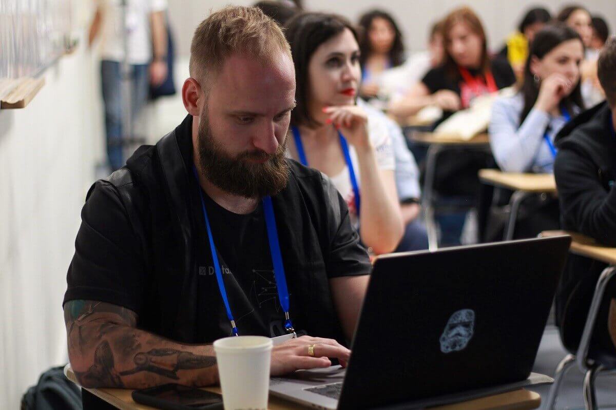 Photo from DataArt Library. Working atmoshpere