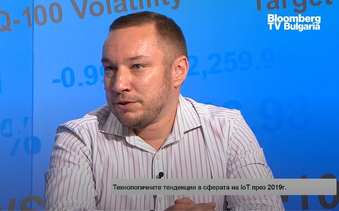 Denis Yukhno at Bloomberg.TV Bulgaria