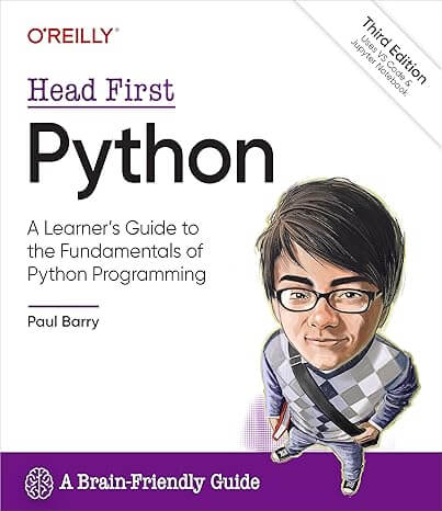 Head-First Python. Book Cover