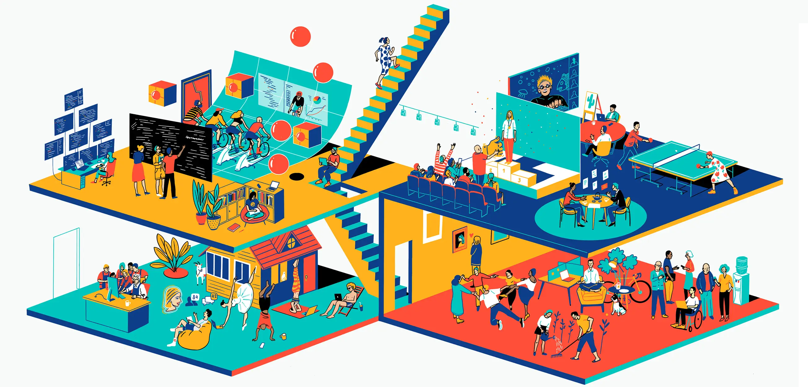 Work At DataArt Illustration