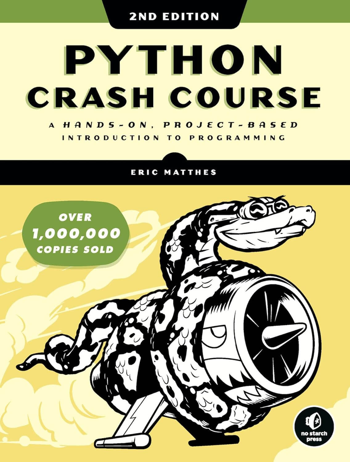 Python Crash Course. Book Cover
