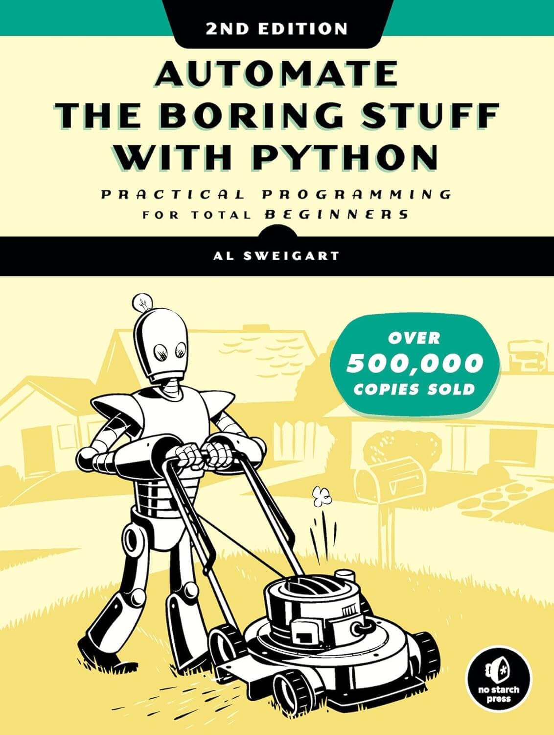 Automate The Boring Stuff With Python. Book Cover